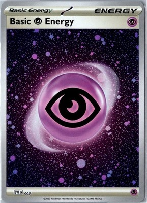 Basic Psychic Energy (Cosmos Holo) SVE: Scarlet & Violet Energies 005 Holo NM