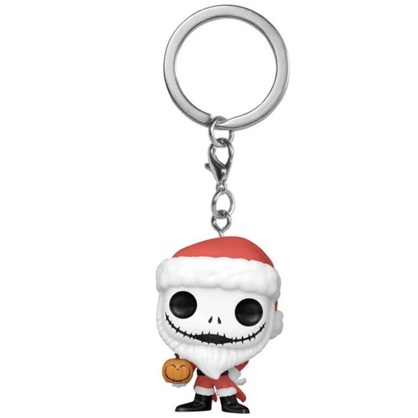 Pocket POP Keychain Disney Nightmare Before Christmas Santa Jack Exclusive-image
