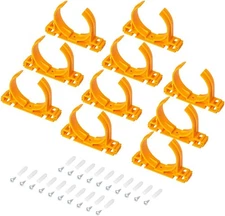 POWERTEC 70342-P2 Open Style Hangers for 2-1/2-Inch (10pk), Orange, Yellow 