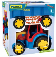 Traktor Gigant Z Przyczepą 66100 Wader