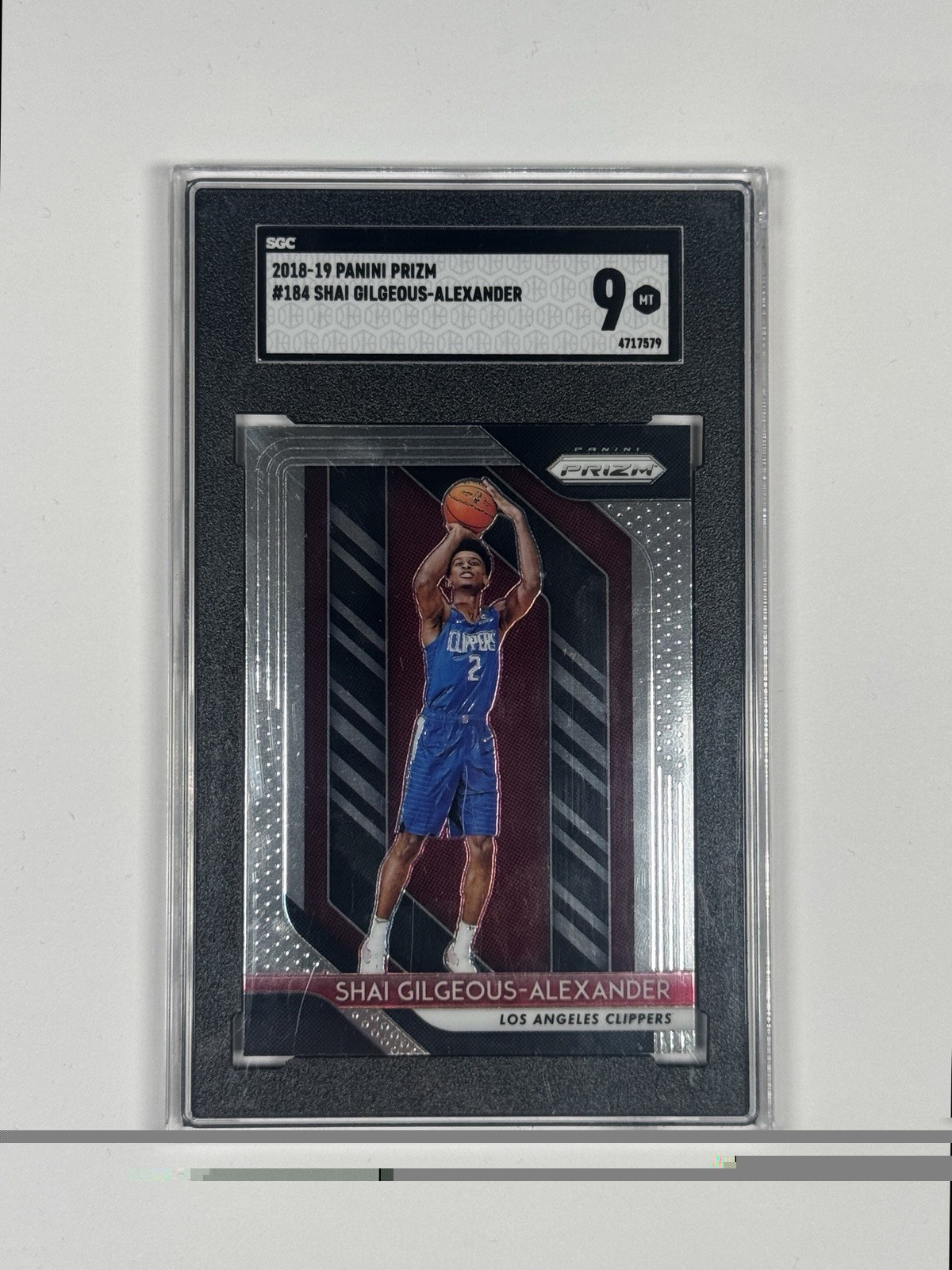 2018-19 Panini Prizm #184 Shai Gilgeous-Alexander RC 【RC】シェイ 