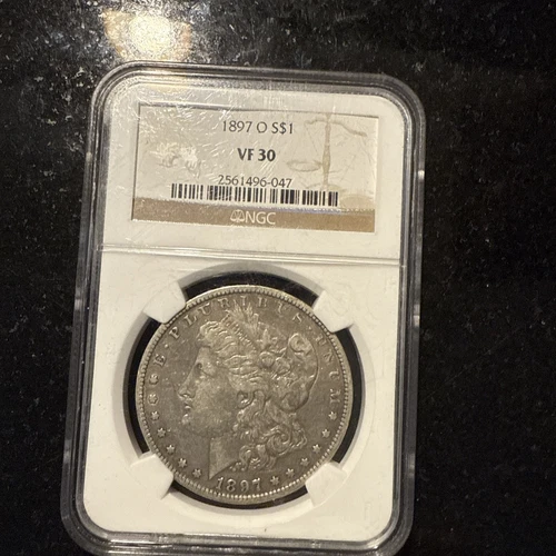 1897-O Morgan Dollar  VF30 NGC