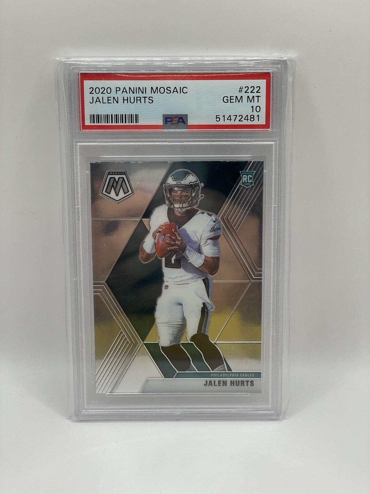 Jalen Hurts Panini Mosaic #222 Base