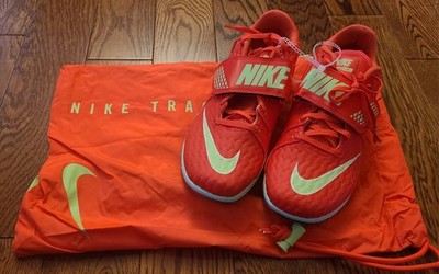 NEW Nike Zoom High Jump HJ Elite Bright Crimson Track Shoes FZ9636-600 Size 6 