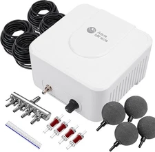 12-Watt Pond Aeration Kit Pond Air Pump Koi Pond Aerator Durable NEW