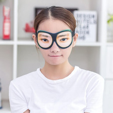 Funny Sleep Mask for Women Men Adjustable Soft Sleep Eye Mask
