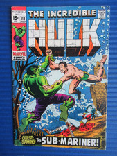 INCREDIBLE HULK # 118 - (FINE) -HULK VS THE SUB-MARINER-A CLASH OF TITANS-DORMA