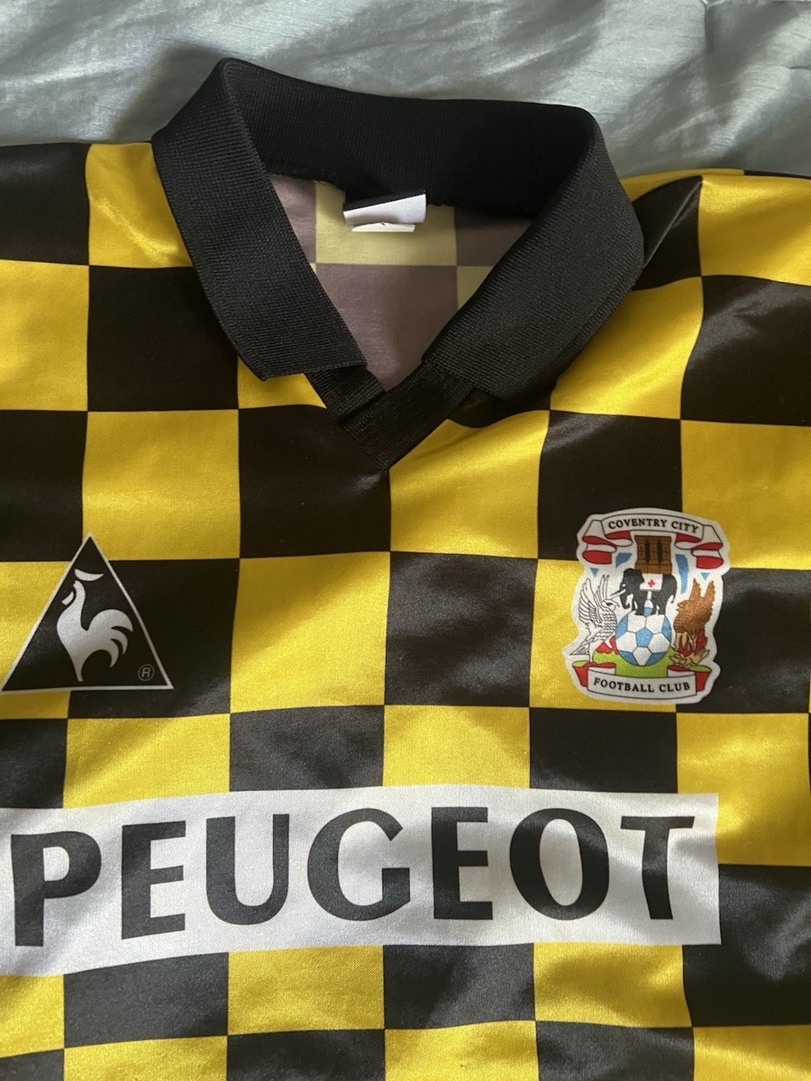 ビンテージ　コベントリーシティ　96-97 ユニフォーム Coventry City 1996 - 1997 Home football Le Coq Sportif shirt