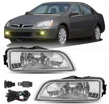 Misakomo Fog Lights - Front Fog Lamps Assembly Compatible with Honda Accord S...