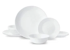 Corelle®- Winter Frost White, Round 12-Piece Dinnerware Set
