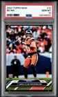 PSA-10 GEM-MT 🏉 BO NIX 🏉 2024 TOPPS NOW #12 🏉 DENVER BRONCOS 🏉 ROOKIE CARD