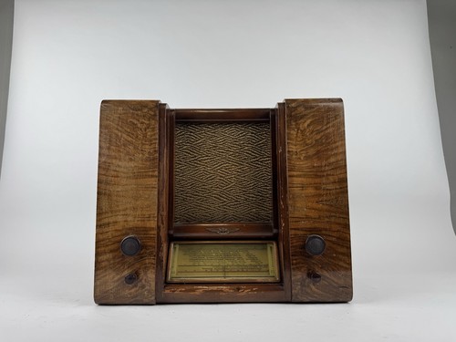 Röhrenradio Schaub Weltsuper 35W - Tischgerät Holzgehäuse - Deutschland 1934 - Bild 4 von 16