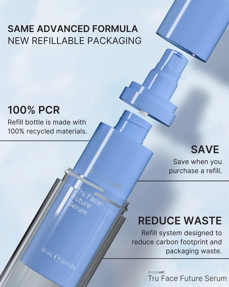 Nu Skin ageLOC Tru Face Future Serum REFILL | NuSkin | brand new - Image 3 of 4