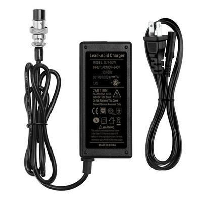 24V 2A Adapter Battery Charger For Razor CC2420 PR200 Pocket Mod Electric Power
