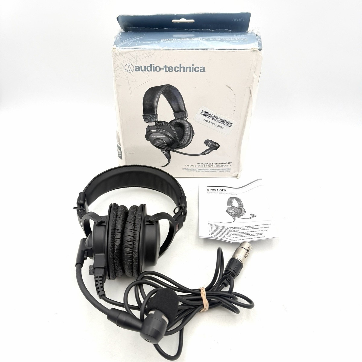Audio-Technica BPHS1 Broadcast Headset Headphones - Great