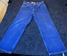 Levi's 550 Relaxed Fit Jeans Mens 36x30 Blue Denim Cotton Mid Rise Straight Leg