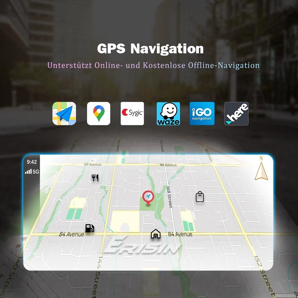 128GB Android 14 Autoradio GPS DAB+ Opel Corsa C/D Astra H Zafira Meriva Vivaro - Bild 3 von 4