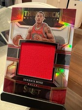Derrick Rose Panini Bulls Jersey NBA