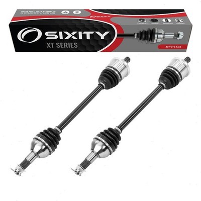 2 pc Sixity XT Rear Left Right Axles for Can-Am Maverick 1000R X xc DPS ws