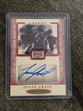 2021 Sage Premier Draft - Autographs #A31 Jovan Grant  Red Trim(AU, RC)