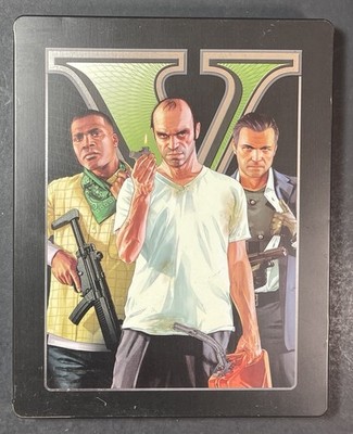 Grand Theft Auto V GTA 5 [ Special Edition STEELBOOK ] (PS3) USED
