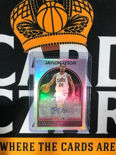 2025-26 NBA Hoops JAYLON TYSON 1989 Hoops Signatures Autograph CR