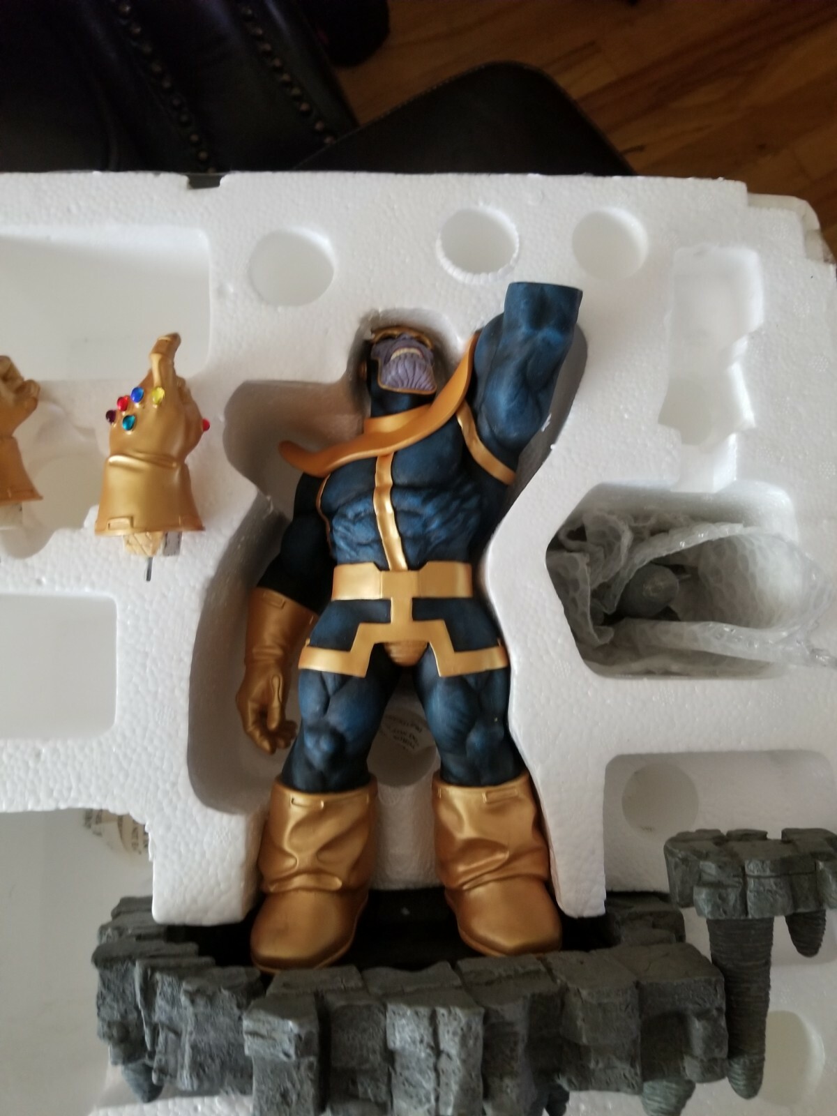Statue Thanos En Polystone - Marvel Movie Milestones - Avengers Infinity War - Diamond Select