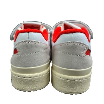 Adidas Forum 84 Low White Vivid Red Cream Shoes GY5848 Men display picture 1