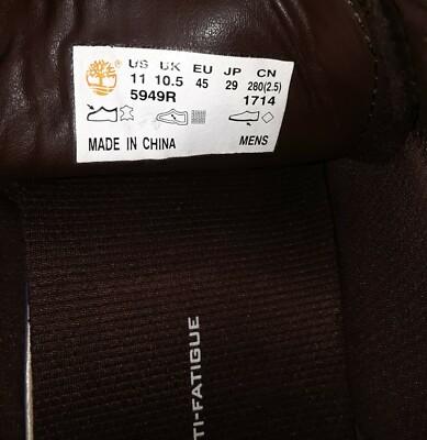 Timberland Earthkeepers 5949R Front Travel Brown Leather  display picture 3