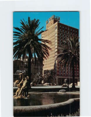 Postcard Victoria Plaza Montevideo Uruguay