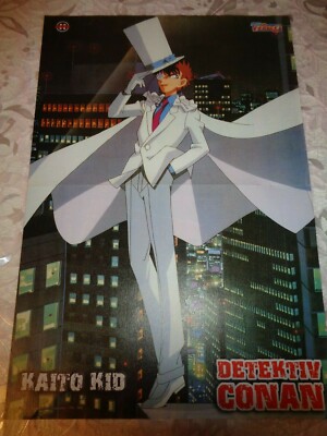 Poster Plakat 30 x 42 cm  Detectiv Conan  Kaito Kid  2005 A3 Poster