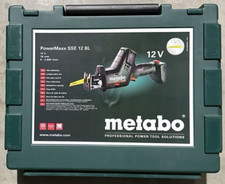 Metabo PowerMaxx SSE 12 BL Akku-Säbelsäge 602322860 Kunststoffkoffer