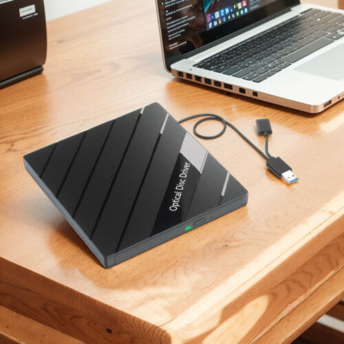 7-in-1 USB 3.0 Type C Optical Disc Drive with Card Reader USB Hub for PC Laptop - Bild 5 von 10