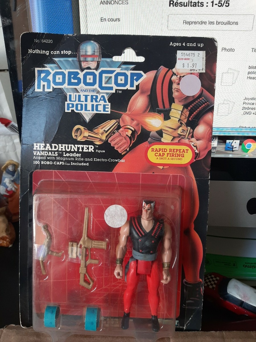 RoboCop Ultra Police Kenner - Jouet Neuf D'Époque Années 80/90