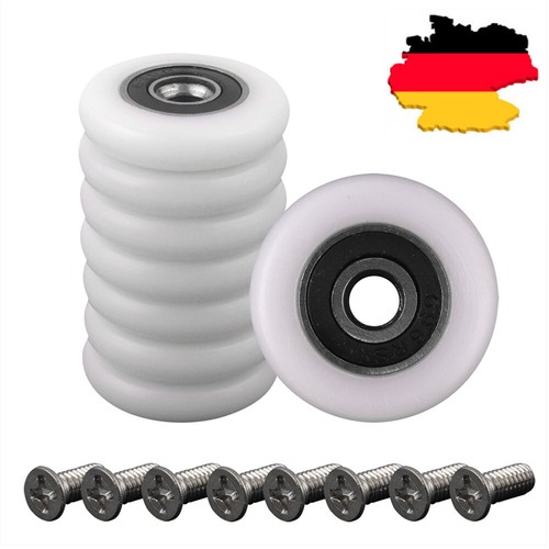 VOBOR Gewächshaus Türräder - 22mm Ersatzräder Für Schiebetüren