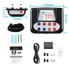 Wireless Electric Fence 3-Dog Color Screen - Effective, Pet Training  Walks