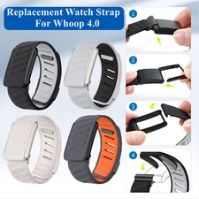 Soft-Touch Silicone Waterproof Replacement Watch Strap For Whoop 4.0/5.0/5.0MG