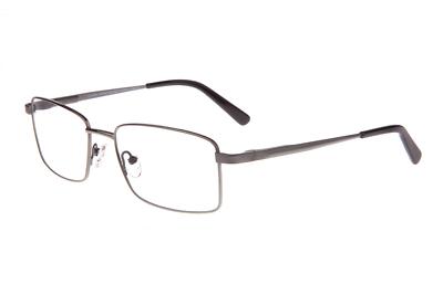 New Michael Adams Eyewear MA-620T Gunmetal Titanium Eyeglasses 56/18/145