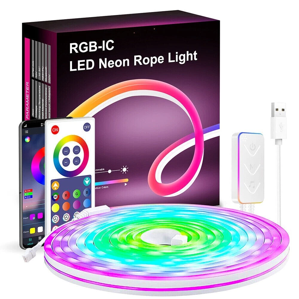 Waterproof smart led strip lights outlet