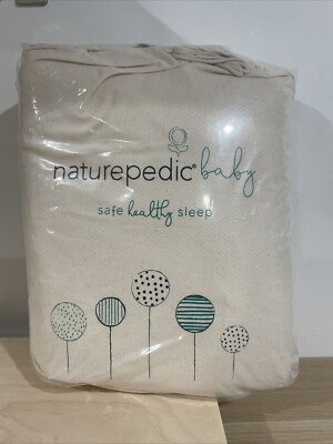 Naturepedic Organic Cotton Breathable Crib Mattress Cover