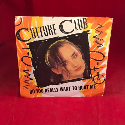 CULTURE CLUB Do You Really Want To Hurt Me 1982 UK 7'' Vinyl Single original 45