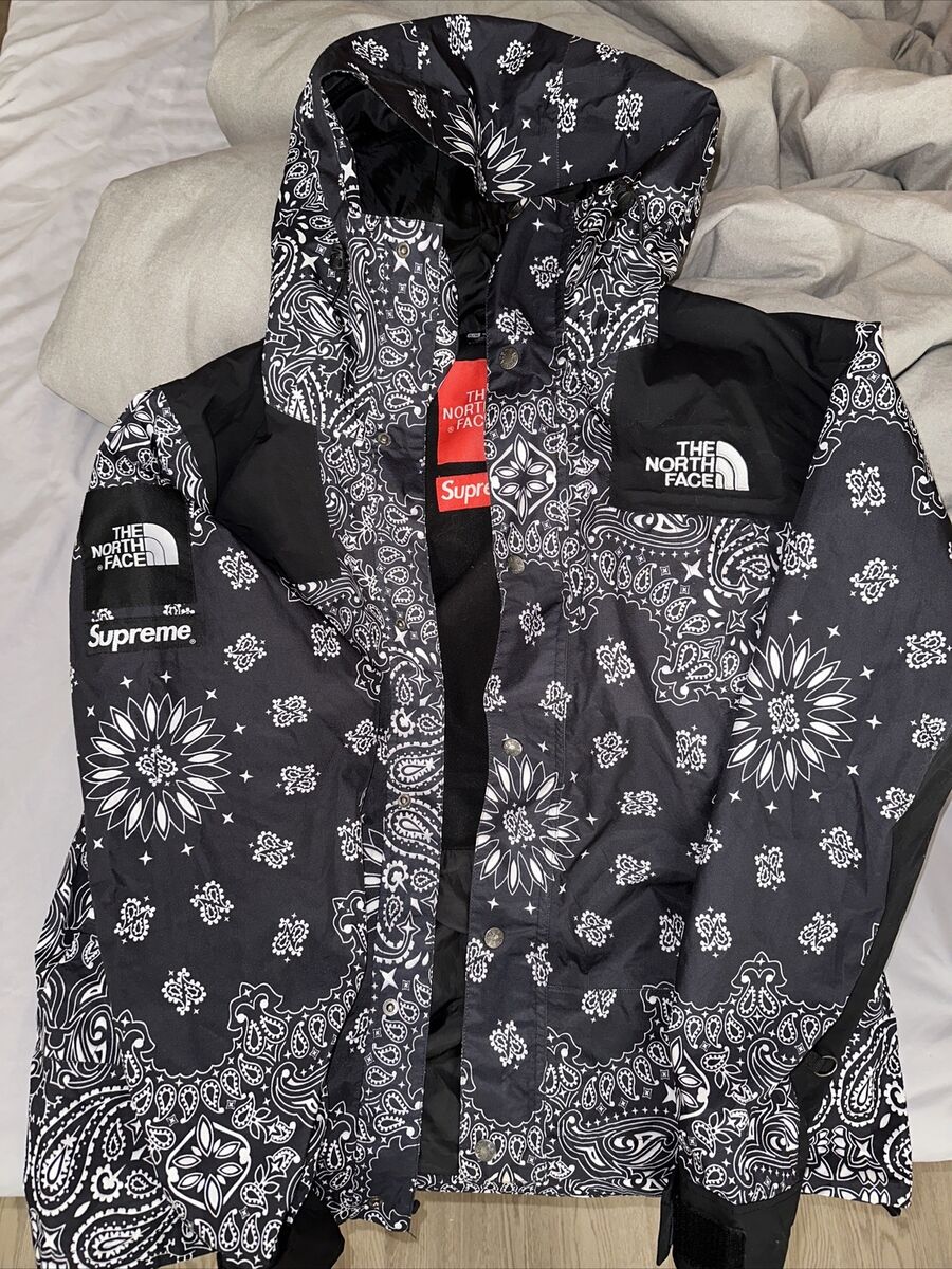 Supreme x The North Face Bandana jacket men | eBay Supreme x The North Face Bandana jacket men | eBay