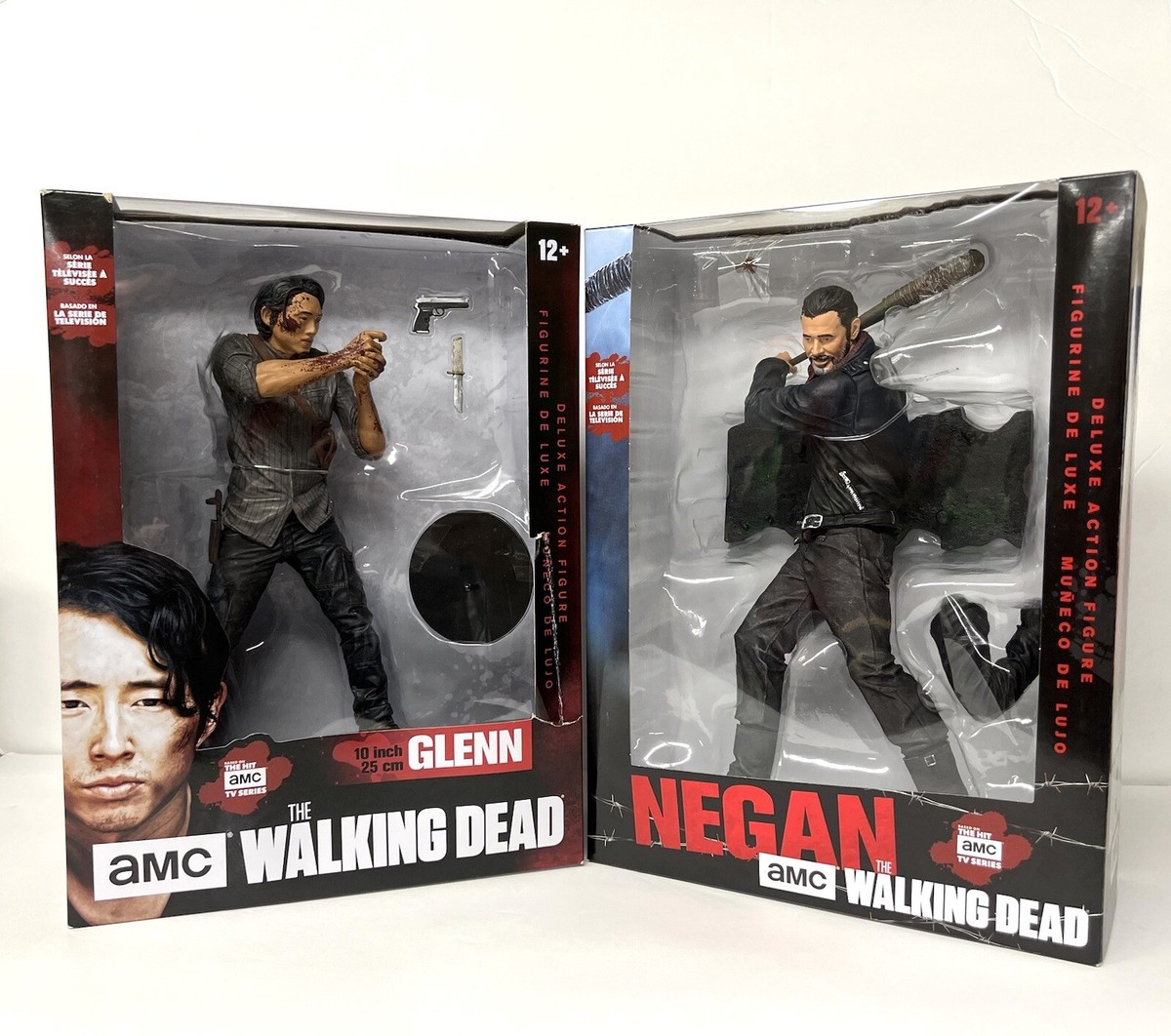 NEW!! 2017 MCFARLANE AMC THE WALKING DEAD GLENN & NEGAN 10