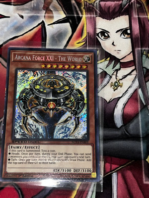 Secret Rare Arcana Force XXI - The World SGX4 Speed Duel English