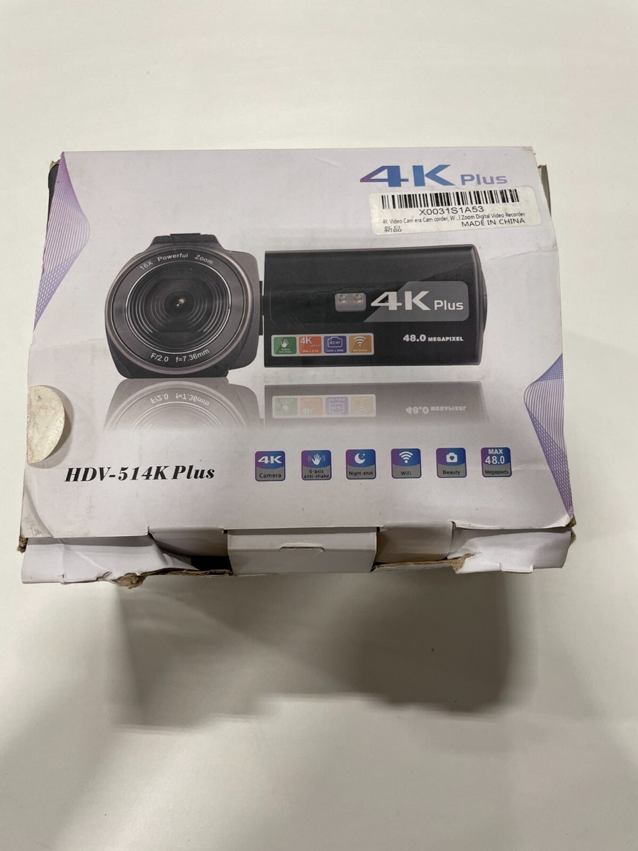 4K Video Camera HDV-514k Plus | eBay