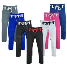 New BJJ Gi Pants Brazilian Jiu Jitsu Gi Pants Martial Arts MMA Grappling-Pants