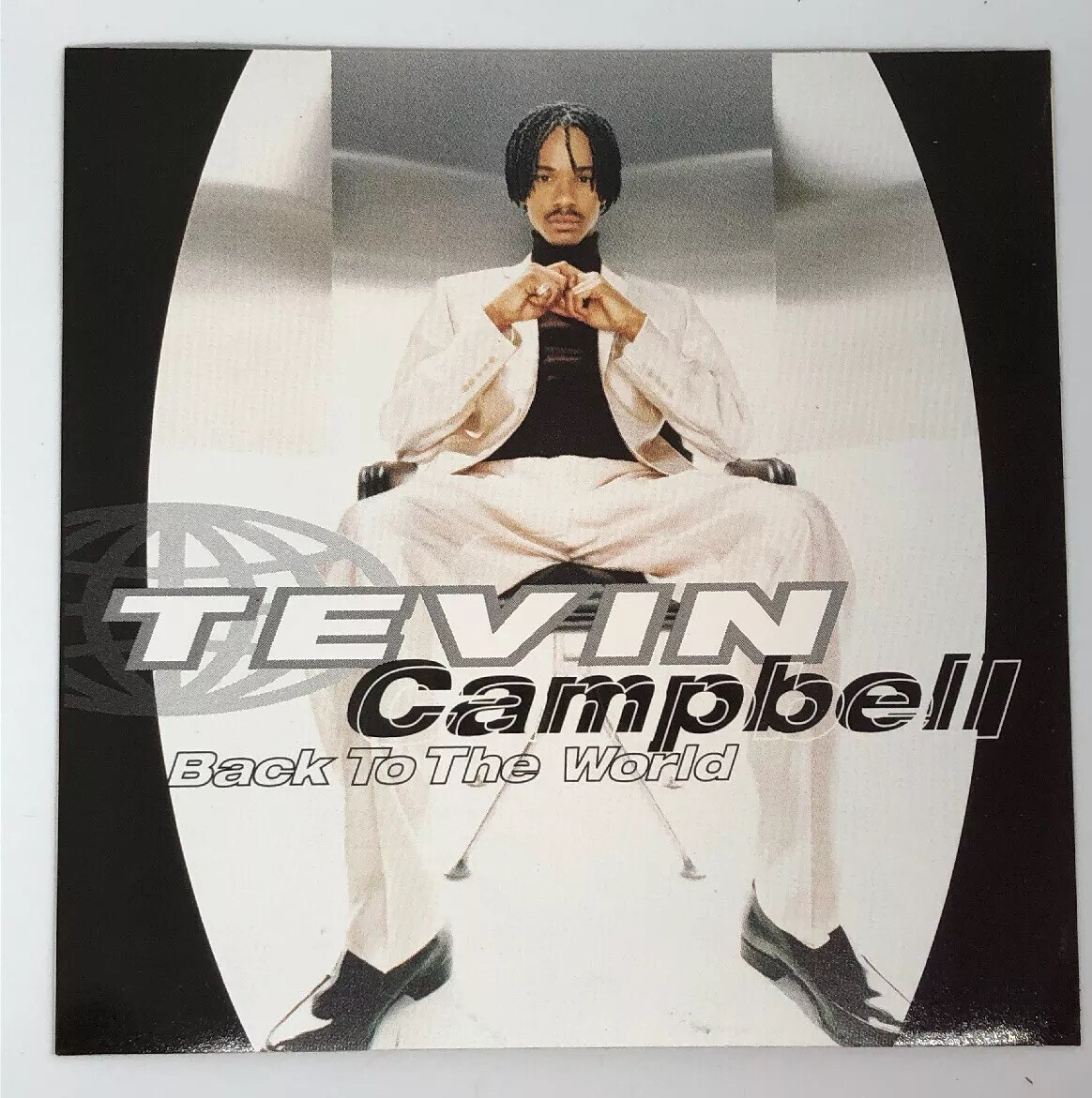 Tevin Campbell “Back To The World” Promotional Sticker. Music