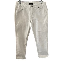 Madison Jeans Womens Size 8 White Stretch