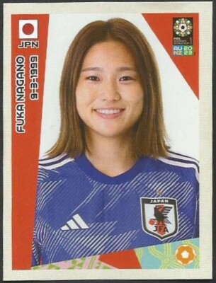 PANINI FIFA WOMEN'S WORLD CUP - 2023 - #201 - JAPAN - FUKA NAGANO