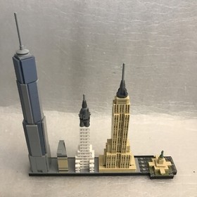 LEGO Architecture New York City 21028 100% COMPLETE, No Box Or Instructions￼